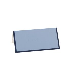 Marque place Bi-Color Bleu