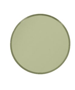 Assiette Bi-Color Verte