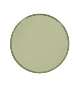 Assiette Bi-Color Verte