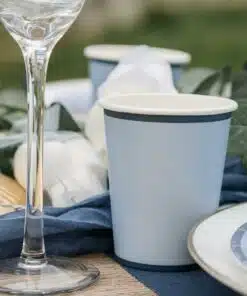 Gobelet Bi-Color Bleu - Lot de 6