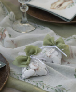 sac a dragées colombe