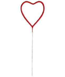 cierge magique coeur rouge xl