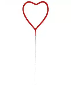 cierge magique coeur rouge xl