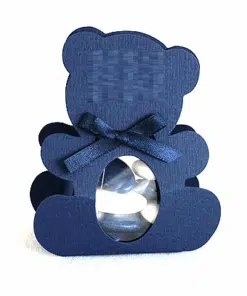 contenant ourson bleu marine