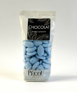 Dragée Chocolat Pécou - Bleu Ciel - 250g