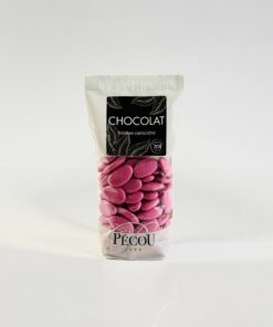 Dragée Chocolat Pécou - Grenadine - 250g rose fuchsia