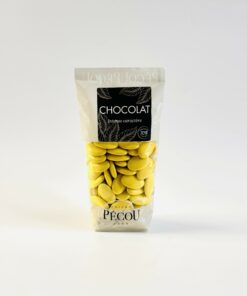 Dragée Chocolat Pécou - Jaune Soleil - 250g