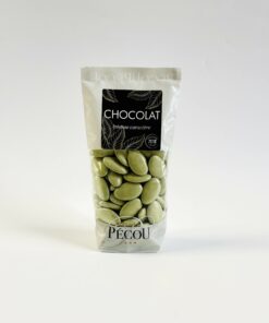 Dragée Chocolat Pécou - Vert Amande - 250g