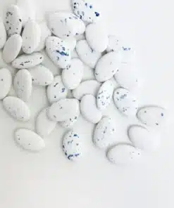 dragees marbré bleu