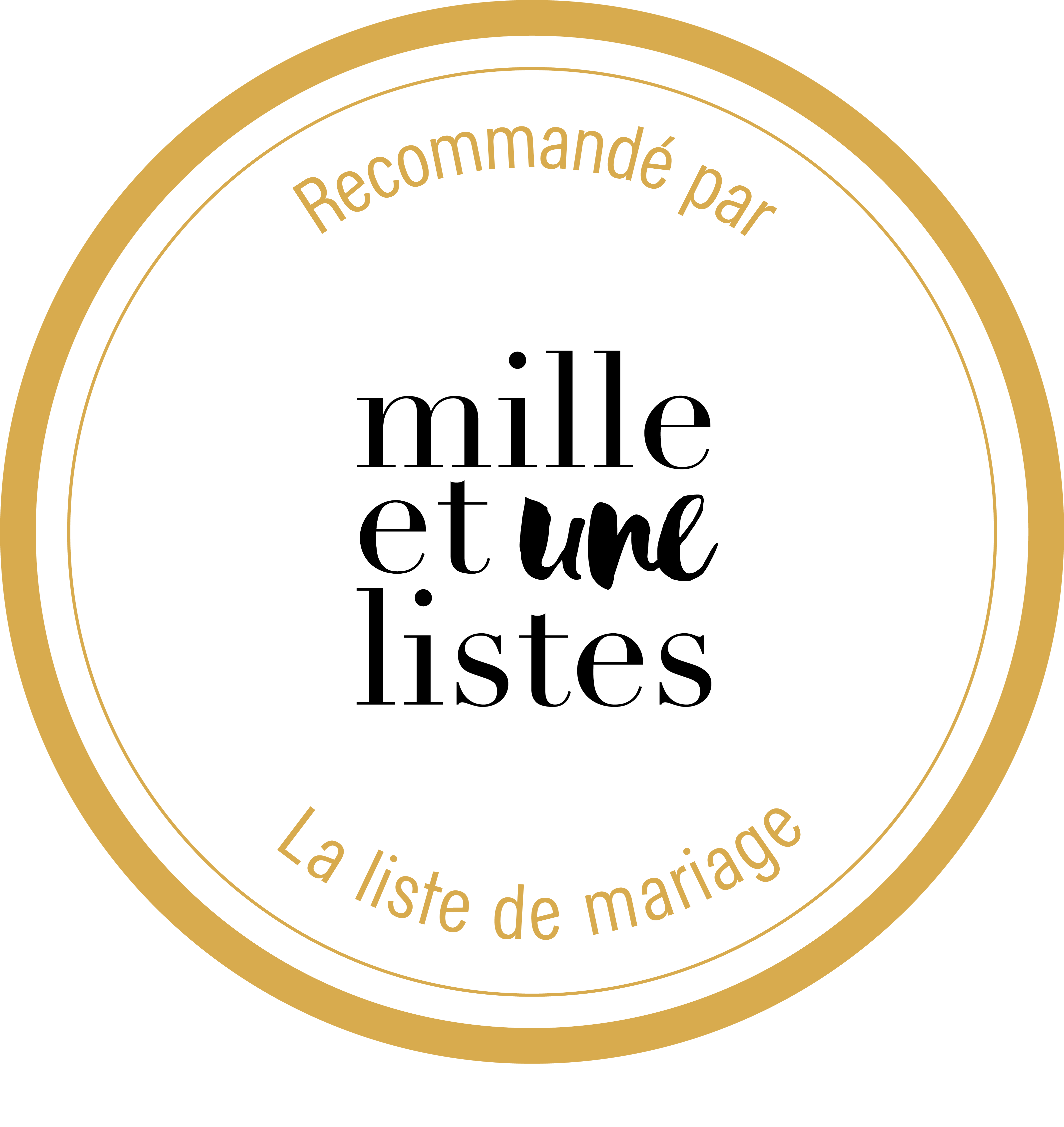 Logo Mille et Une Listes - partenaire La Boîte à Dragées