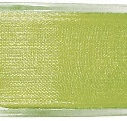 ruban organza vert anis 7 mm