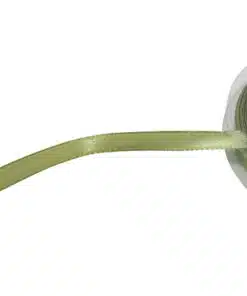 ruban satin vert sauge
