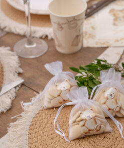 pochon dragees teddy ourson